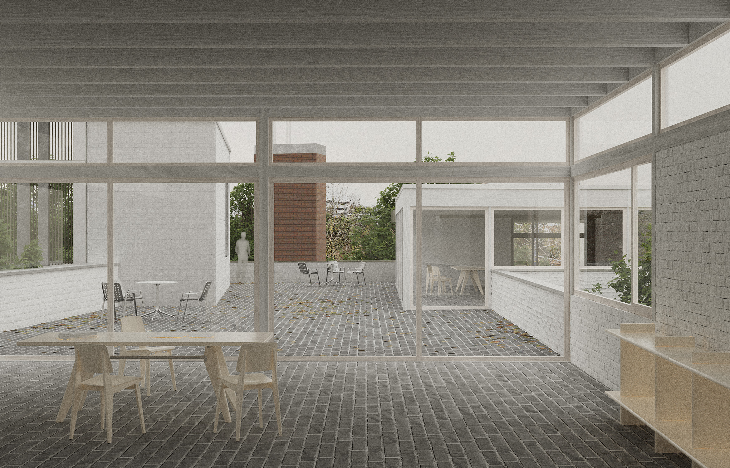 Zoo Basel, Visualisierung Obergeschoss